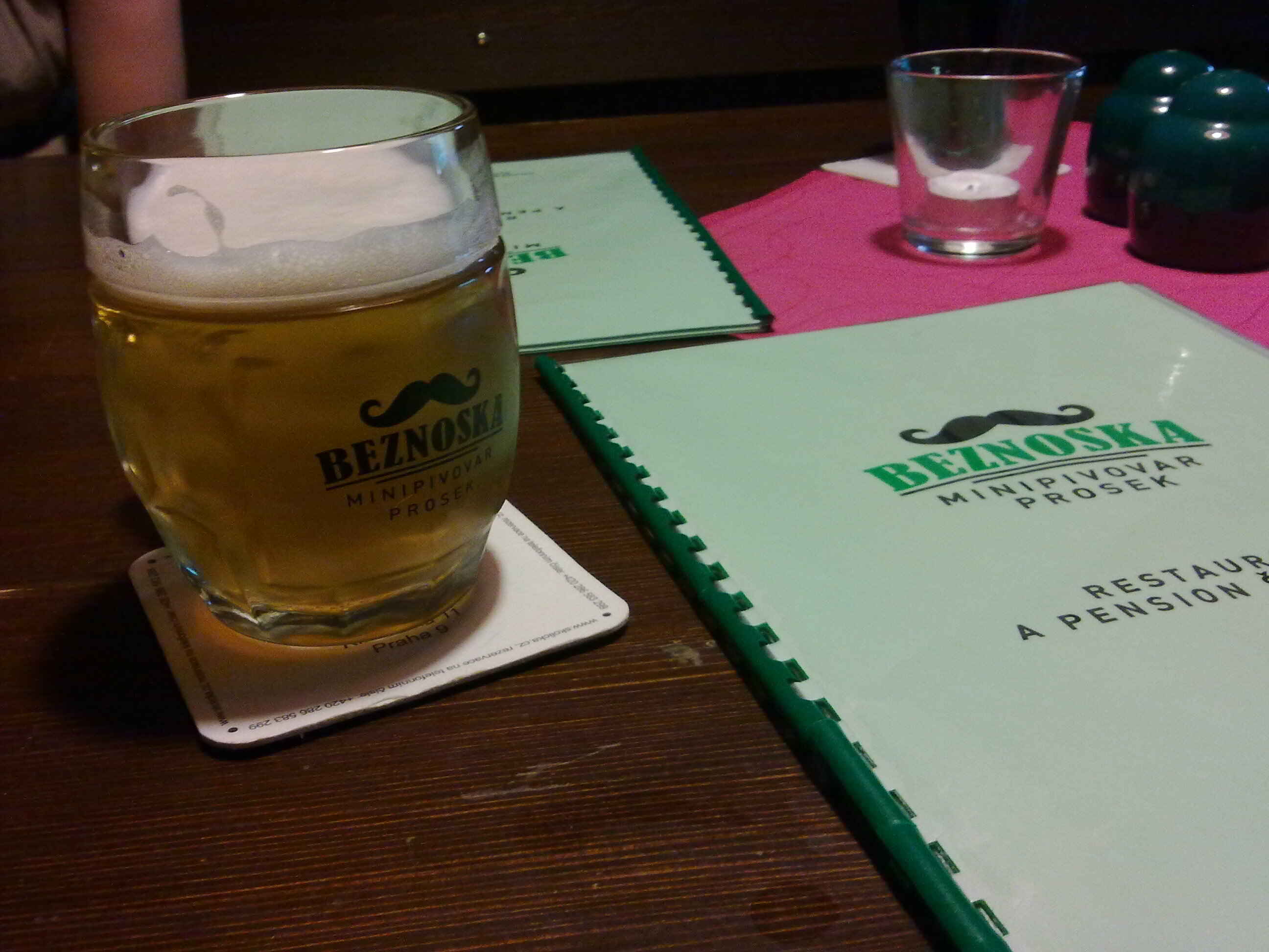 beznoska pivo